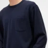 Zwaar, ruimvallend T-shirt