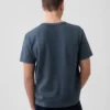 Zwaar T-shirt met logo en relaxte pasvorm