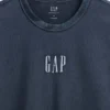 Zwaar T-shirt met logo en relaxte pasvorm