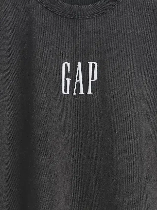 Zwaar T-shirt met logo en relaxte pasvorm