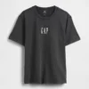 Zwaar T-shirt met logo en relaxte pasvorm