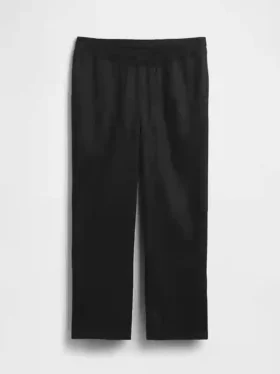 Zwangerschapskleding-broek van twill met onderbuikband