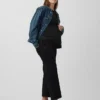 Zwangerschapskleding-Jeans met breed been en volledig paneel