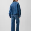 Zwangerschapskleding-Jeans met breed been en volledig paneel