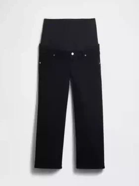 Zwangerschapskleding-Jeans met breed been en volledig paneel