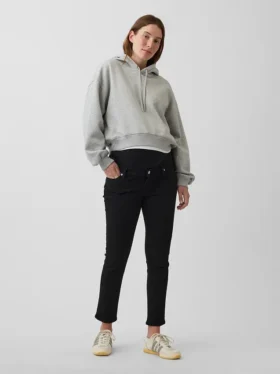 Zwangerschapskleding-Jeans met volledig paneel en slanke pasvorm