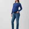 Zwangerschapskleding-Jeans met volledig paneel en slanke pasvorm