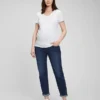 Zwangerschapskleding-Jeans met volledig paneel en slanke pasvorm