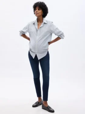 Zwangerschapskleding-Jeans met volledig paneel, True Skinny-pasvorm