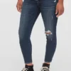 Zwangerschapskleding met inzetstukken, skinny, enkellengte