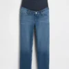 Zwangerschapskleding met volledig paneel, '90s slim straight crop