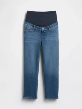 Zwangerschapskleding met volledig paneel, ’90s slim straight crop