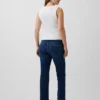 Zwangerschapskleding met volledig paneel, '90s slim straight crop