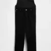 Zwangerschapskleding met volledig paneel, '90s slim straight crop