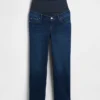 Zwangerschapskleding met volledig paneel, '90s slim straight crop
