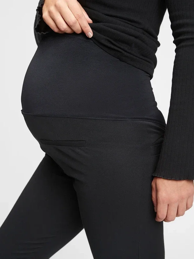 Zwangerschapskleding-skinnybroek met volledig paneel en bi-stretch