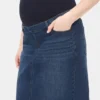 Zwangerschapskleding van denim met volledig paneel