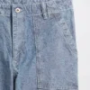Zware chambray baggy Jeans
