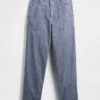 Zware chambray baggy Jeans