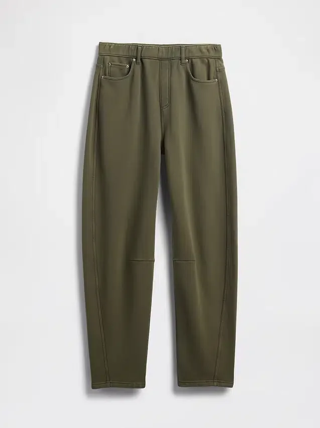 Zware French Terry-joggingbroek