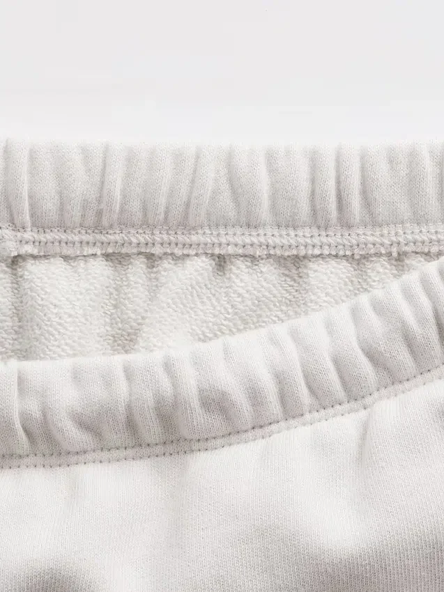 Zware French Terry slanke joggingbroek
