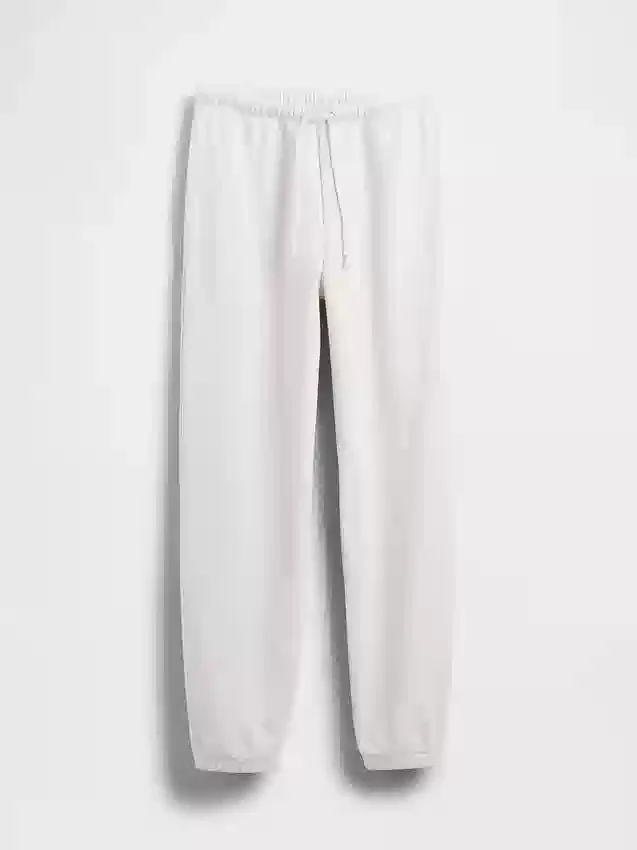 Zware French Terry slanke joggingbroek