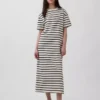 Zware, oversized maxi-T-shirtjurk