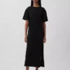 Zware, oversized maxi-T-shirtjurk