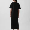 Zware, oversized maxi-T-shirtjurk