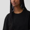 Zware, oversized maxi-T-shirtjurk