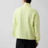 Zware oversized pullover met logo en kwartritssluiting