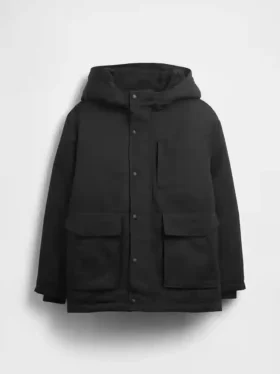 Zware parka voor kinderen