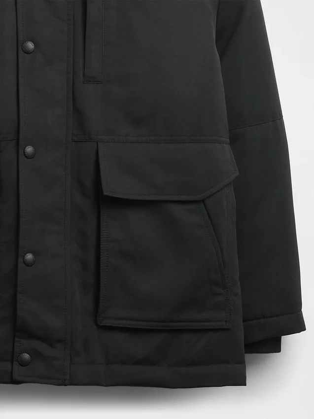 Zware parka voor kinderen