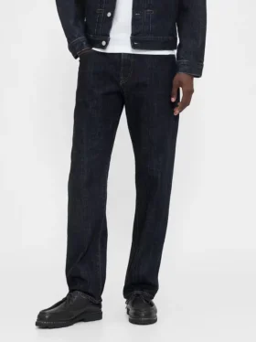 Zware, relaxte rechte Jeans