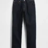 Zware, relaxte rechte Jeans