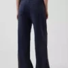 Zware, ruimvallende joggingbroek in Jeansstijl