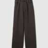 Zware, ruimvallende joggingbroek in Jeansstijl