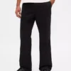Zware twill '90s loszittende kaki broek