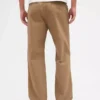 Zware twill '90s loszittende kaki broek