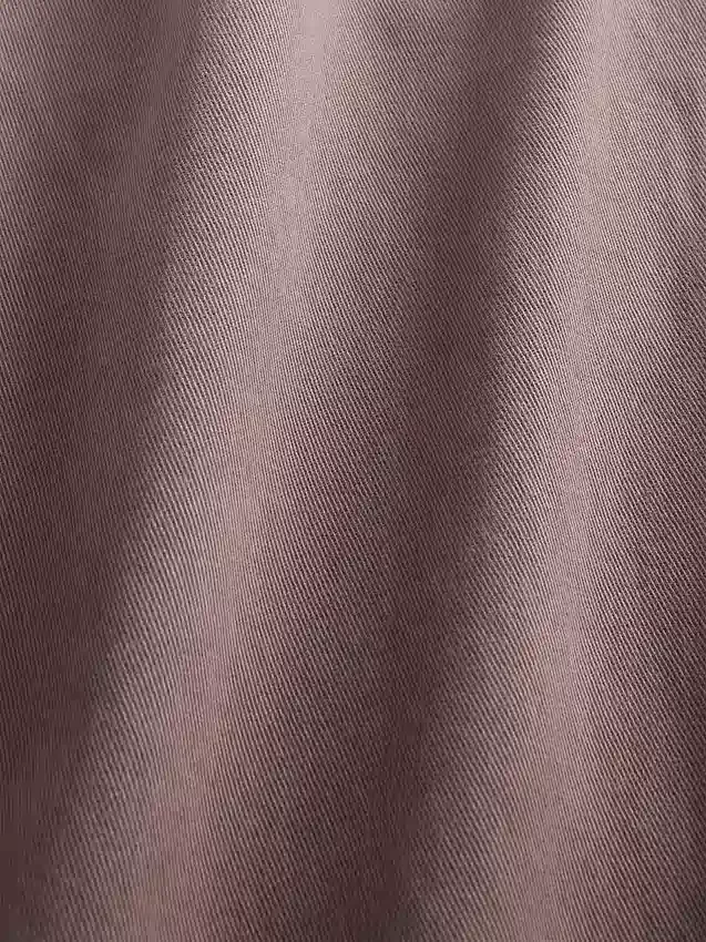 Zware twill '90s loszittende kaki broek