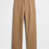 Zware twill '90s loszittende kaki broek