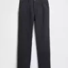 Zware twill, relaxte rechte kaki