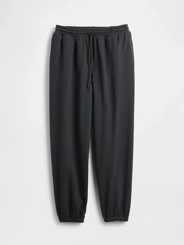 Zware, wijde joggingbroek